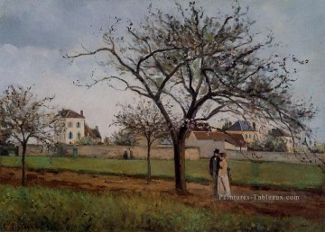 Camille Pissarro œuvres - maison de pere gallien à pontoise 1866 Camille Pissarro